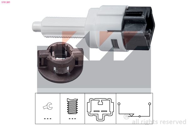 Remlichtschakelaar KW 510 281