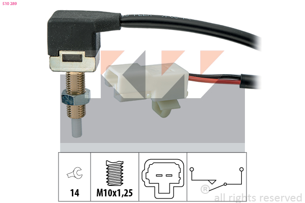 Koppelingbedieningsschakelaar (motor) KW 510 289