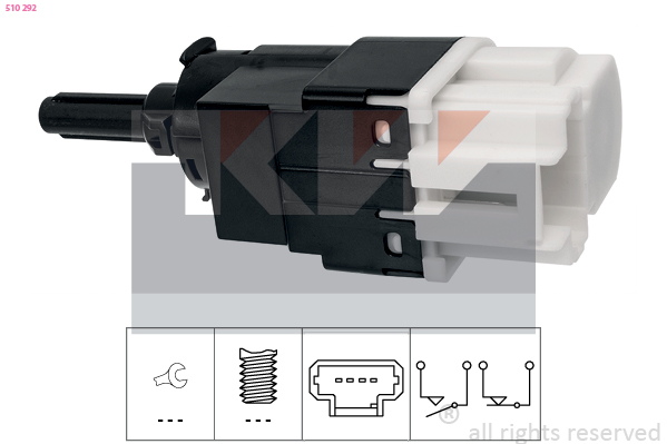 Remlichtschakelaar KW 510 292