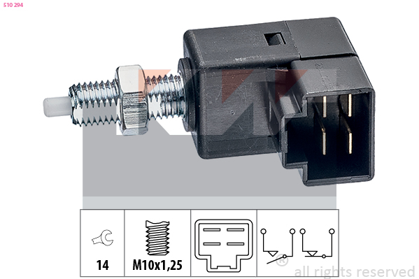 Remlichtschakelaar KW 510 294