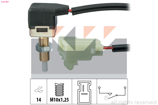 Koppelingbedieningsschakelaar (motor) KW 510 297