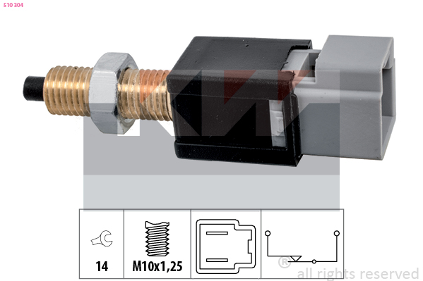 Koppelingbedieningsschakelaar (motor) KW 510 304