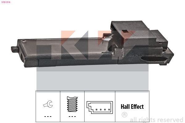 Koppelingbedieningsschakelaar (motor) KW 510 314