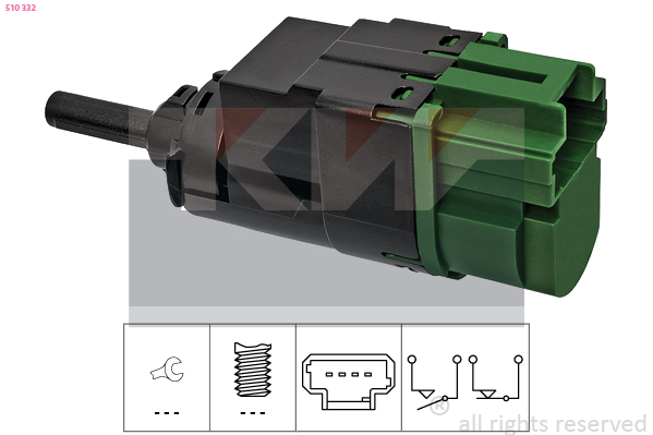 Remlichtschakelaar KW 510 332