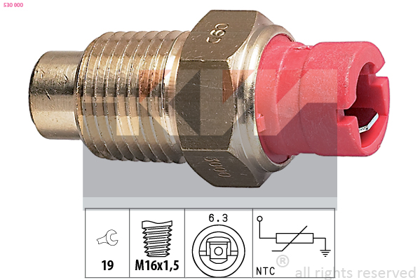 Temperatuursensor KW 530 000