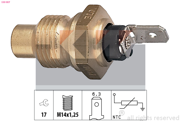 Temperatuursensor KW 530 007