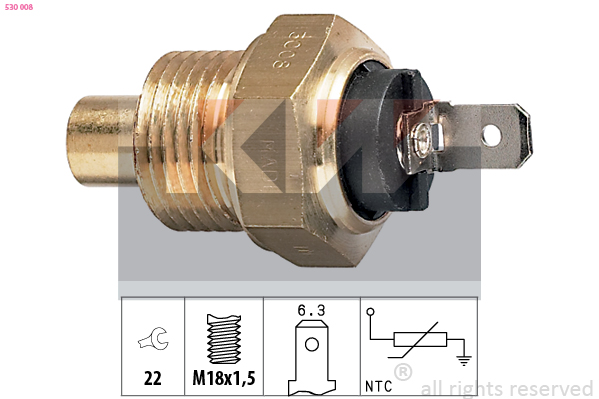 Temperatuursensor KW 530 008