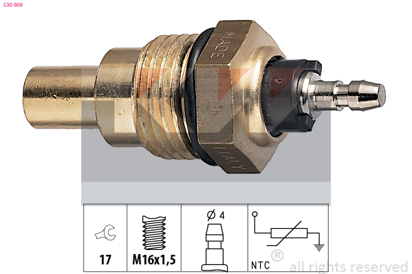 Temperatuursensor KW 530 009