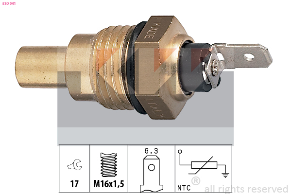 Temperatuursensor KW 530 041