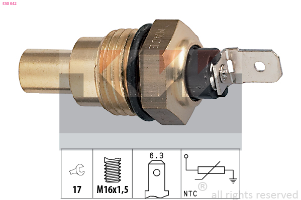 Temperatuursensor KW 530 042