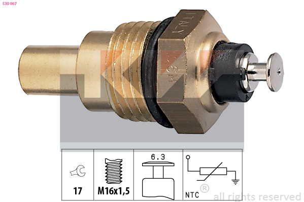 Temperatuursensor KW 530 067