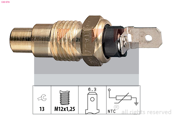 Temperatuursensor KW 530 078