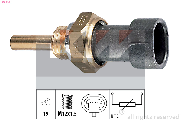 Olietemperatuursensor KW 530 098