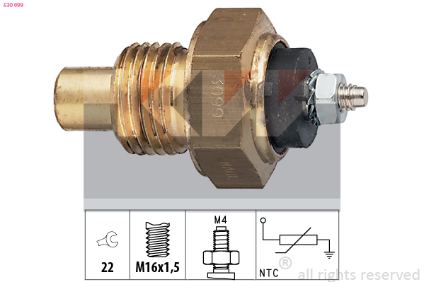 Olietemperatuursensor KW 530 099