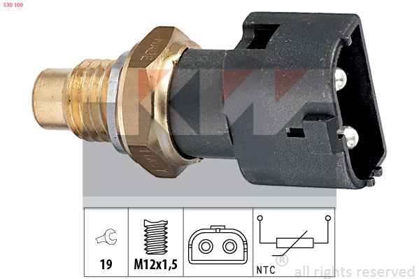 Temperatuursensor KW 530 109