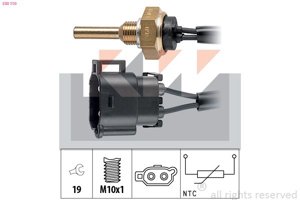 Temperatuursensor KW 530 110