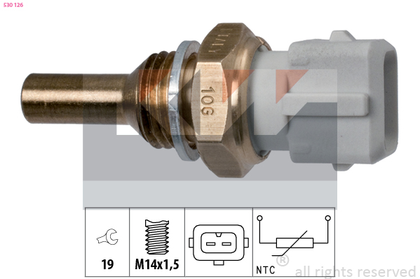 Temperatuursensor KW 530 126