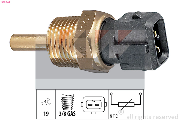 Temperatuursensor KW 530 144