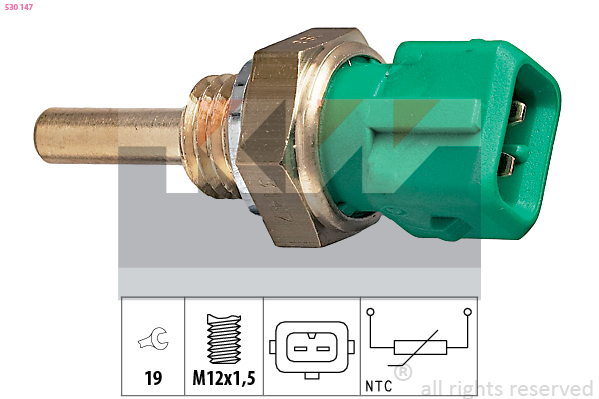 Temperatuursensor KW 530 147