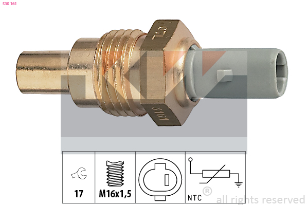 Temperatuursensor KW 530 161