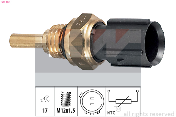 Temperatuursensor KW 530 162