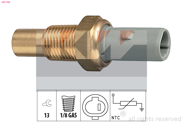 Temperatuursensor KW 530 184