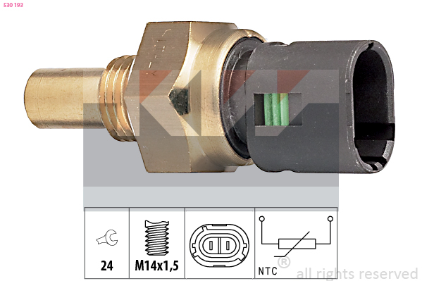 Temperatuursensor KW 530 193