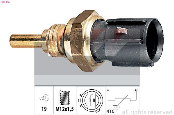 Temperatuursensor KW 530 198