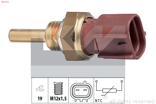 Temperatuursensor KW 530 213