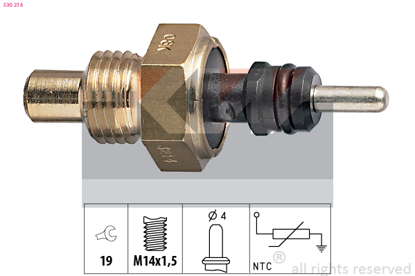 Temperatuursensor KW 530 214