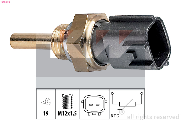 Brandstofdruk sensor KW 530 225