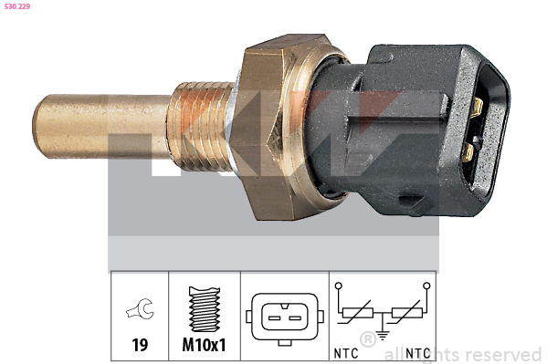 Temperatuursensor KW 530 229