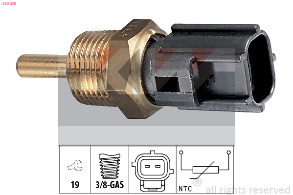 Temperatuursensor KW 530 230