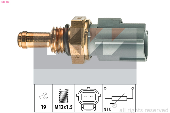 Olietemperatuursensor KW 530 234