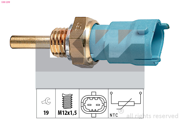 Temperatuursensor KW 530 239