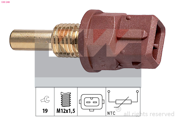 Temperatuursensor KW 530 248