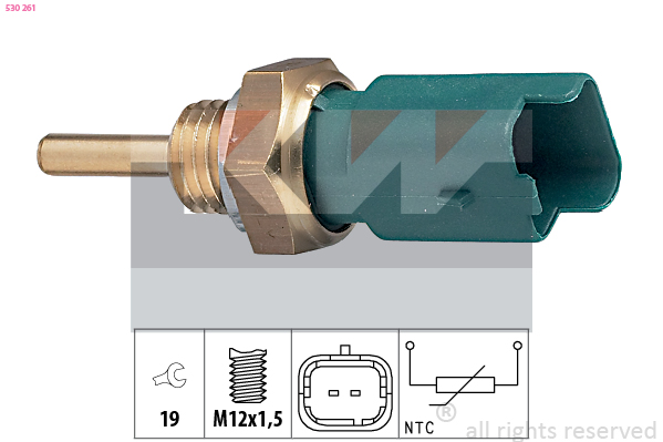 Temperatuursensor KW 530 261