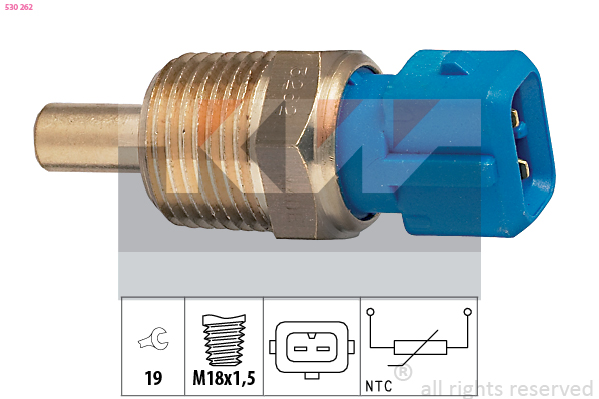 Temperatuursensor KW 530 262