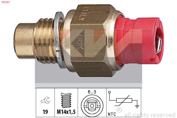 Olietemperatuursensor KW 530 267