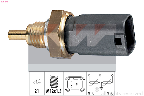 Temperatuursensor KW 530 273