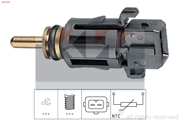 Temperatuursensor KW 530 279