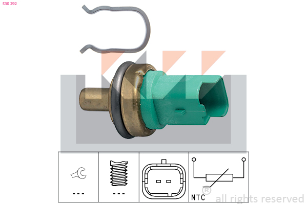 Temperatuursensor KW 530 292