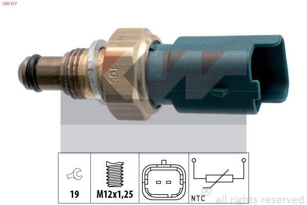 Temperatuursensor KW 530 317