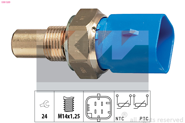 Temperatuursensor KW 530 320