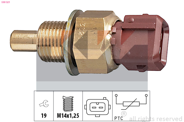 Temperatuursensor KW 530 321