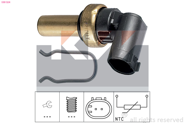 Temperatuursensor KW 530 324