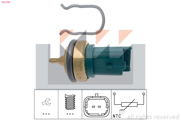 Temperatuursensor KW 530 328