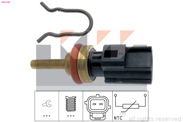 Temperatuursensor KW 530 346