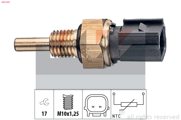 Temperatuursensor KW 530 347