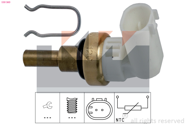 Temperatuursensor KW 530 360